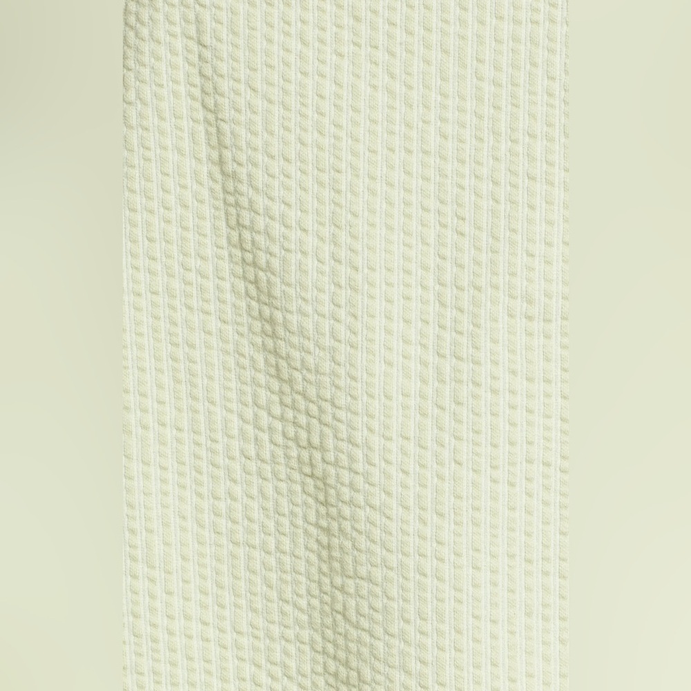 Madewell Sunfaded Lime Sleeveless Textural Seersucker Apron Tank Top NWT - Picture 4 of 9